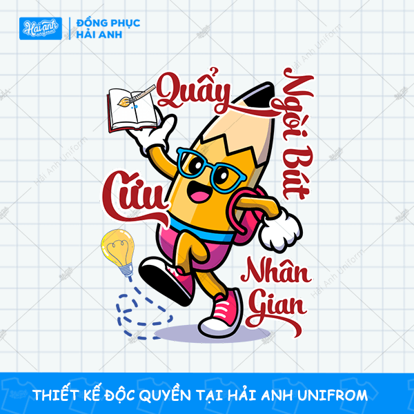 Mẫu Hình In Quẩy Ngòi Bút Cứu Nhân Gian