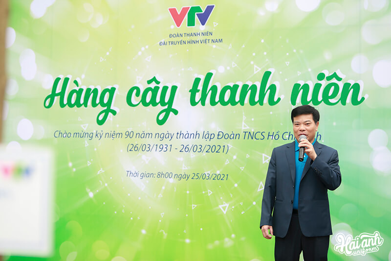 Ông Đinh Đắc Vĩnh – Phó Bí thư Đảng ủy, Phó TGĐ phát biểu tại sự kiện