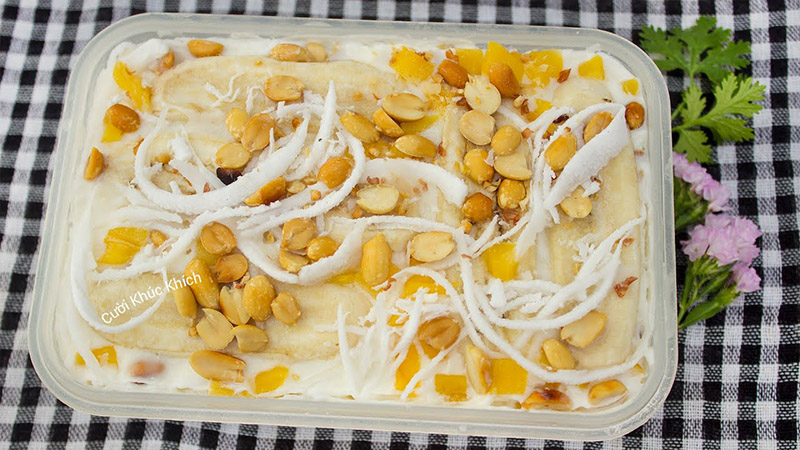 Tự làm món ăn vặt - Kem chuối hộp thơm ngon gắn liền với tuổi thơ