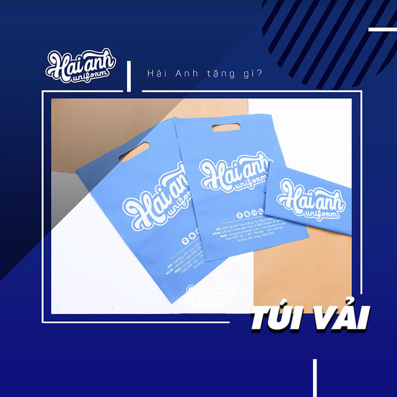 Túi vải đựng áo thời trang, tiện dụng