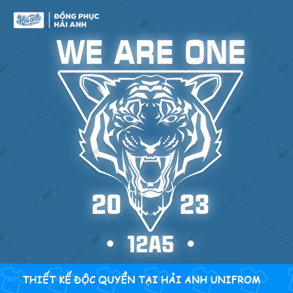 Mẫu Hình In Phản Quang We Are One